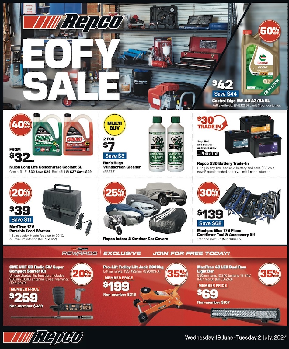 Repco Catalogue EOFY 20 Jun - 2 Jul 2024 | Catalogue AU