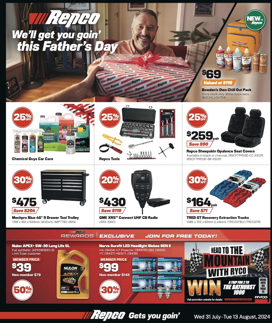 Repco Catalogue Father's Day 2024 | Catalogue AU