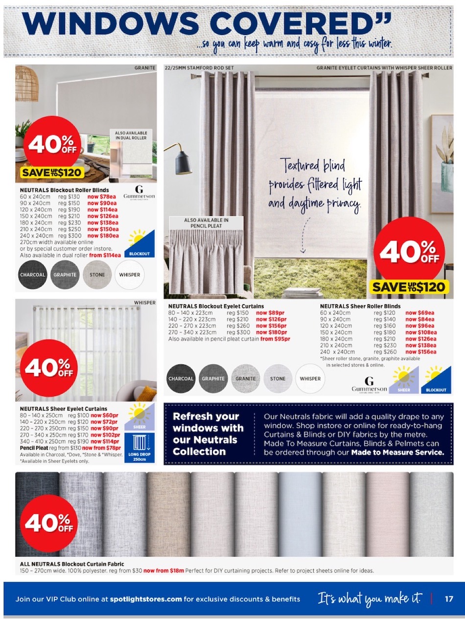 Spotlight Catalogue