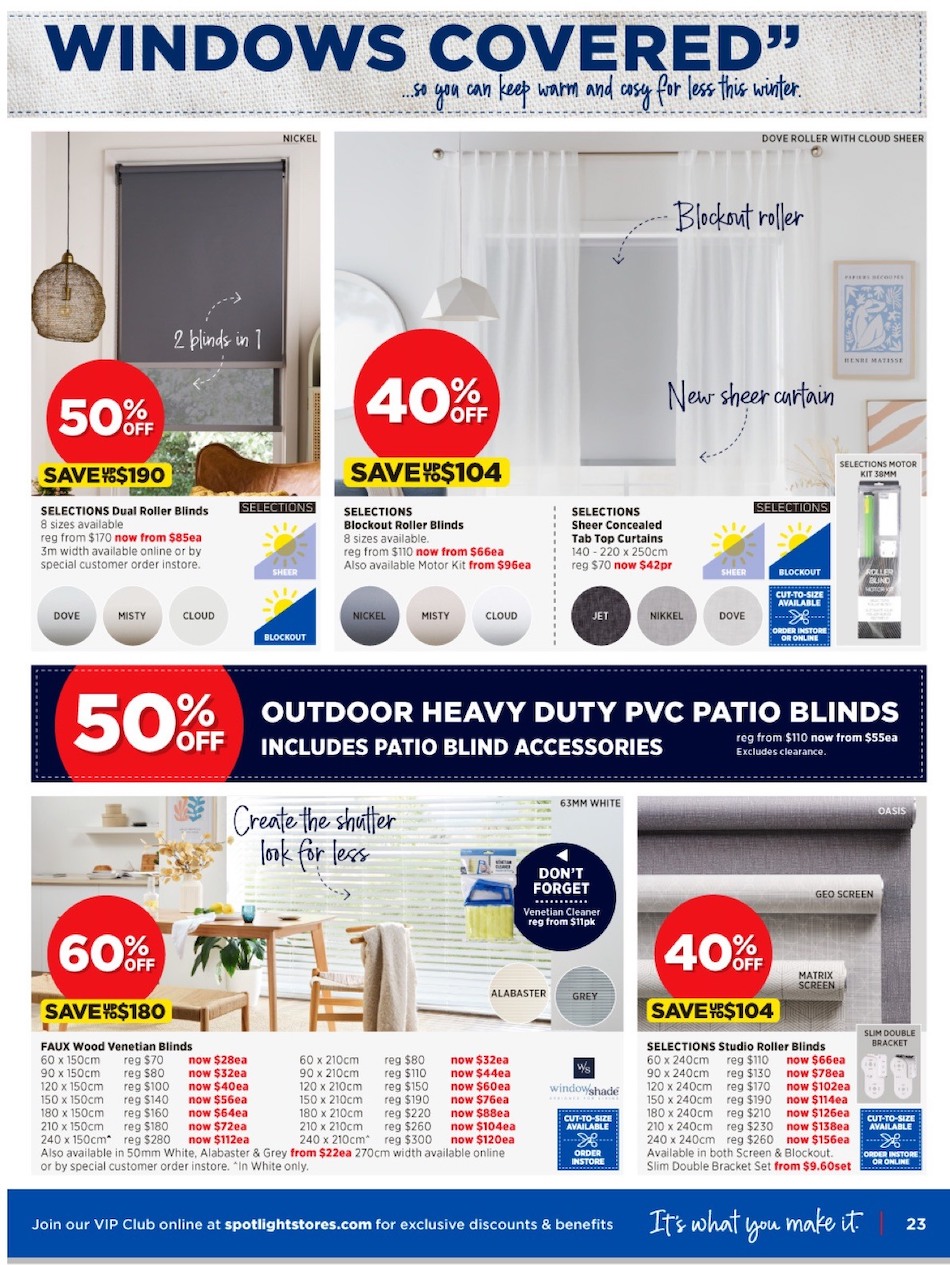 Spotlight Catalogue