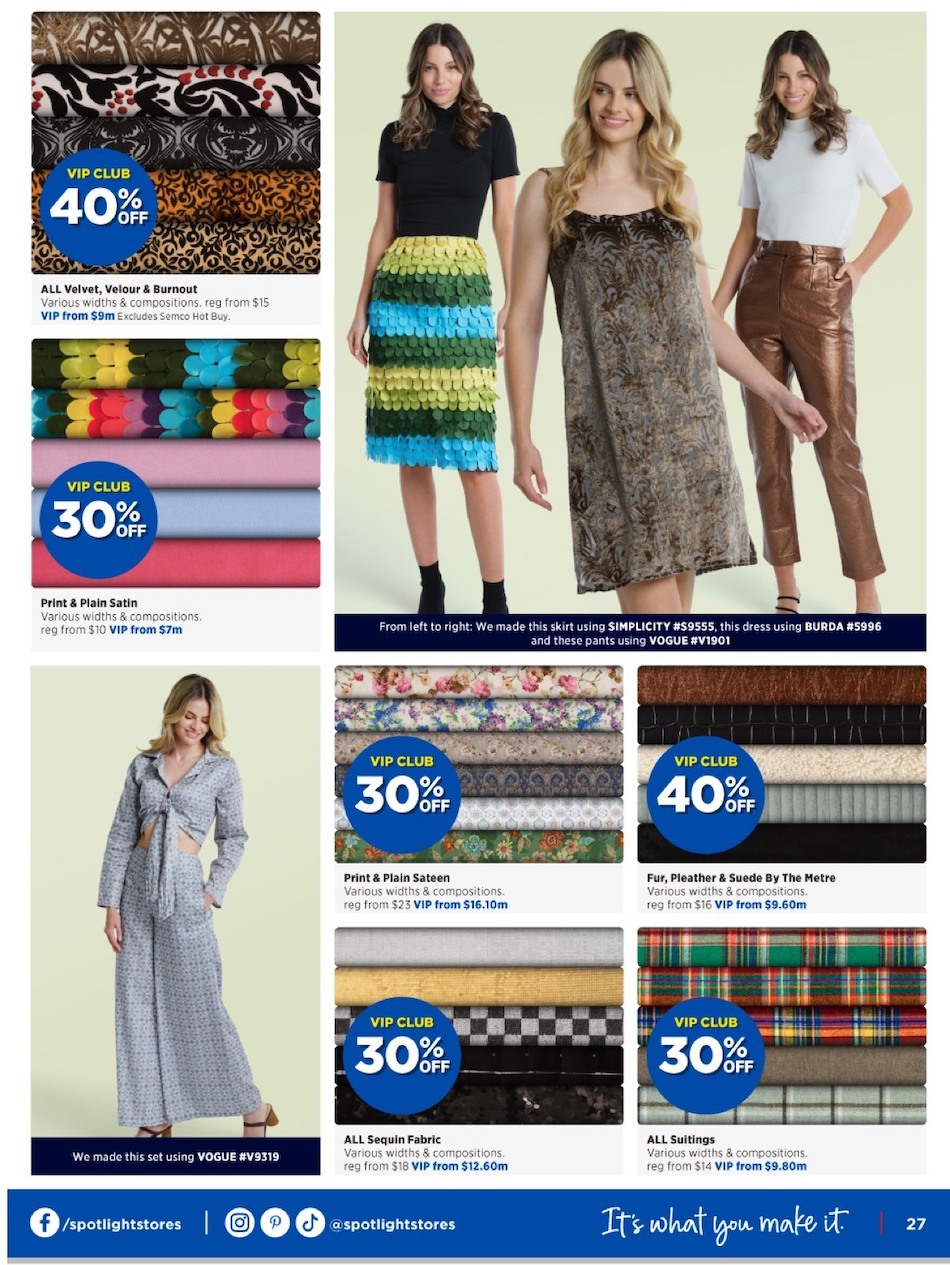 Spotlight Catalogue