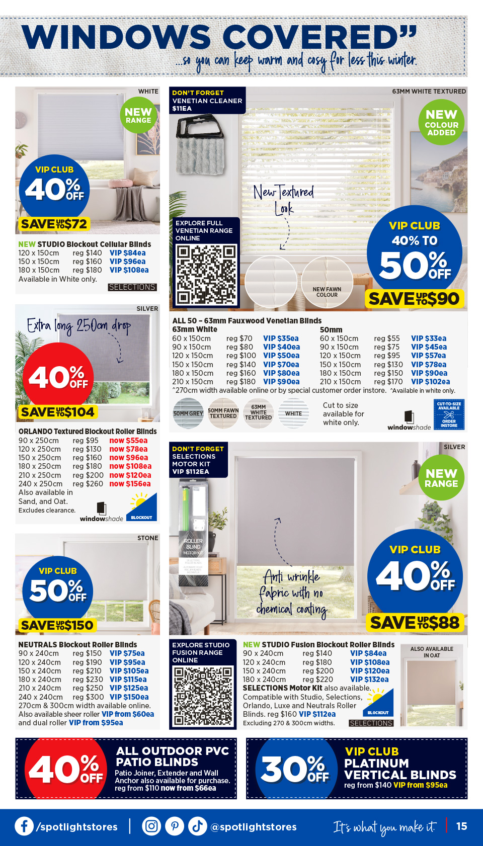 Spotlight Catalogue