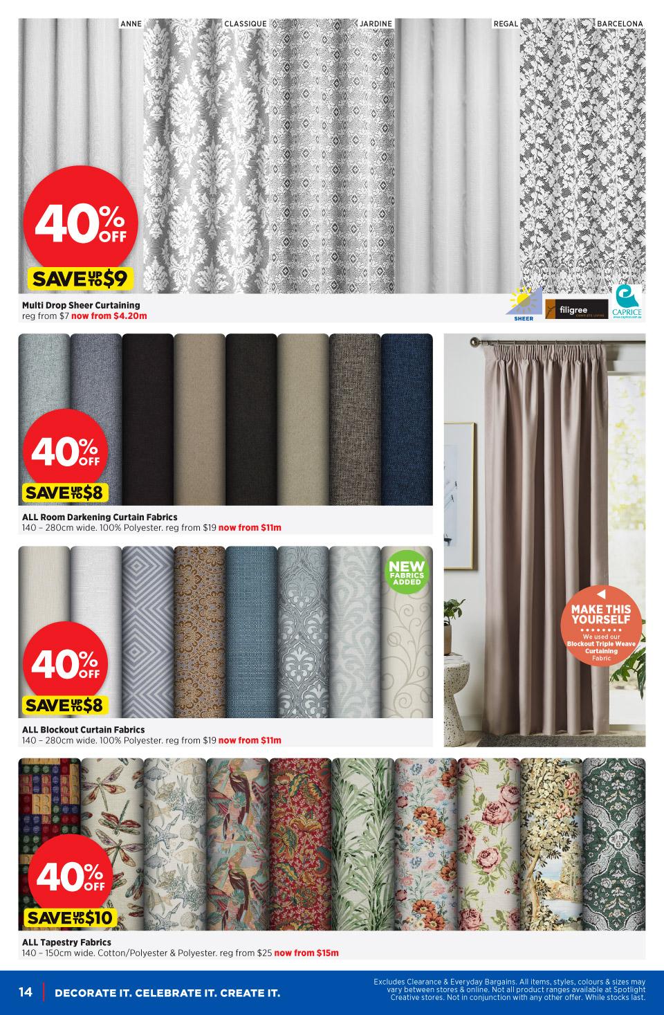 Spotlight Catalogue