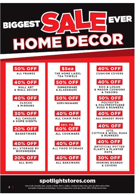 Spotlight Catalogue