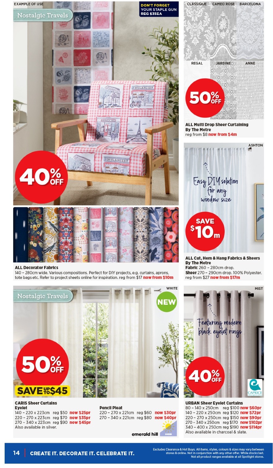 Spotlight Catalogue