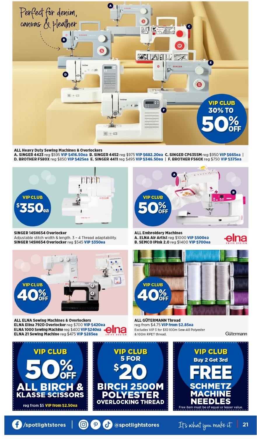 Spotlight Catalogue