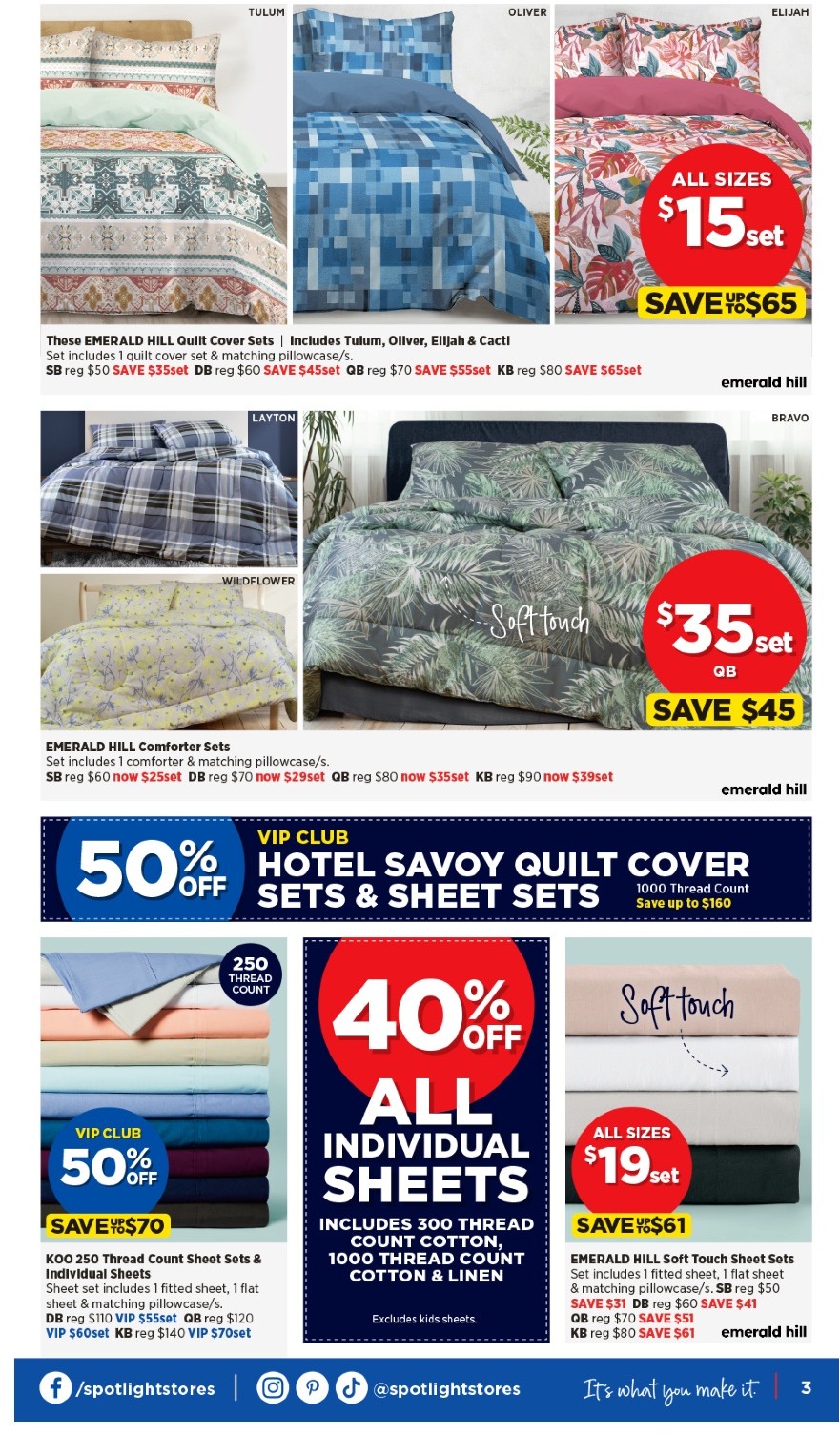 Spotlight Catalogue