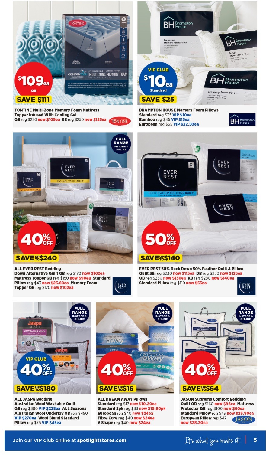 Spotlight Catalogue
