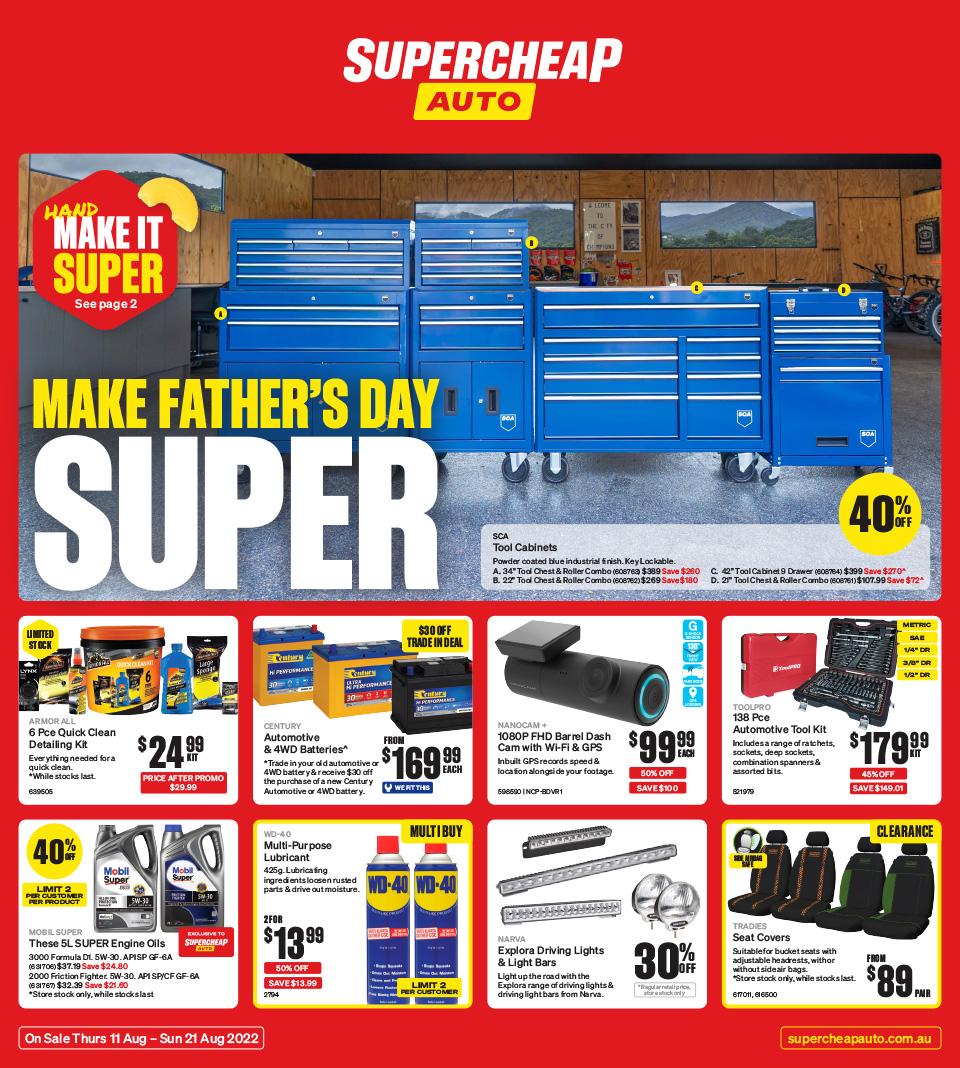 Supercheap Auto Catalogue