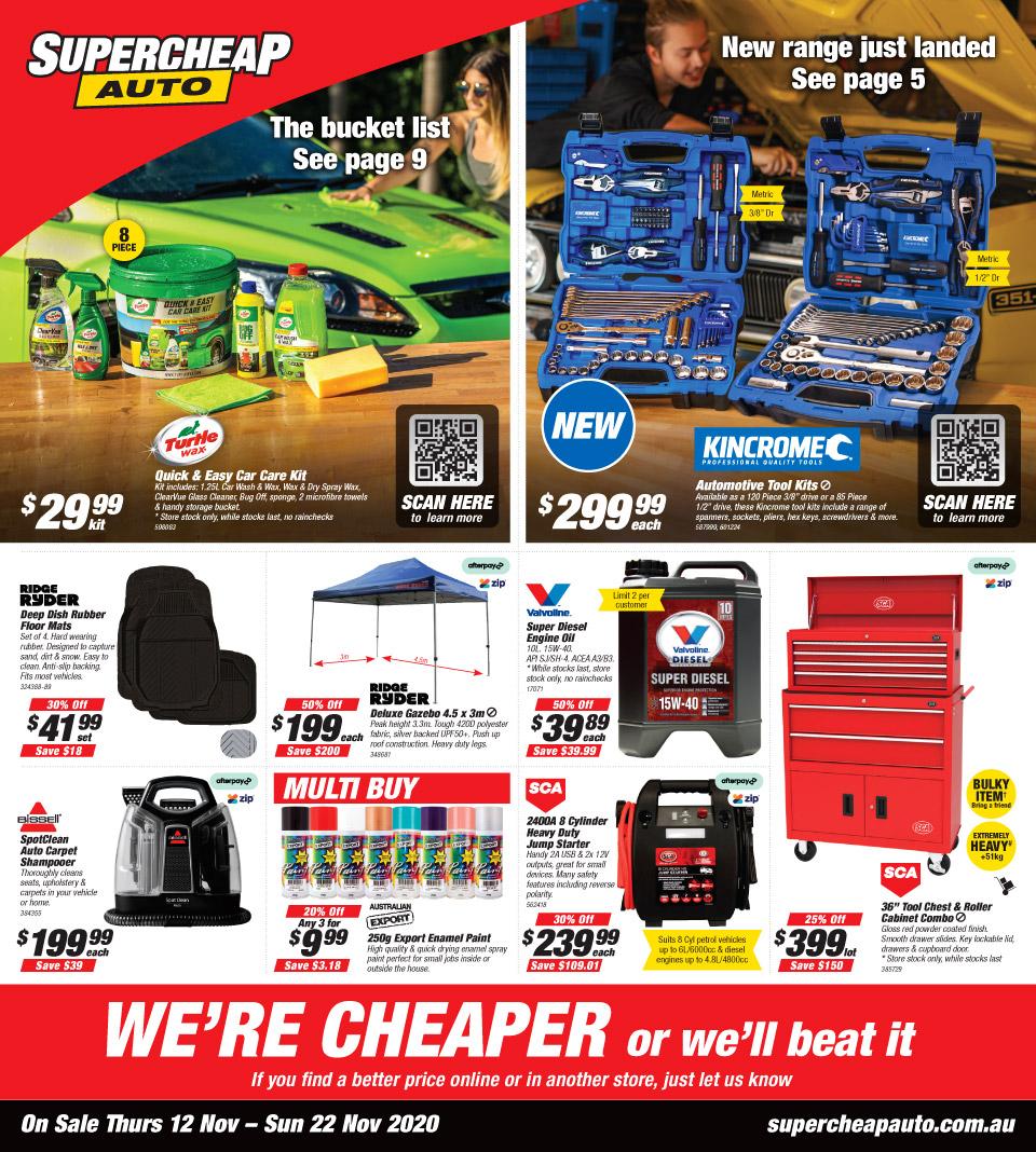 Supercheap Auto Catalogue