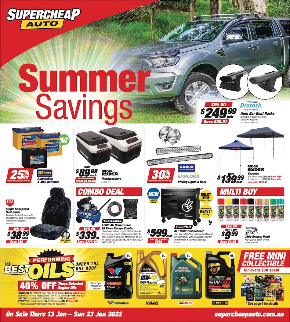 Supercheap Auto Catalogue