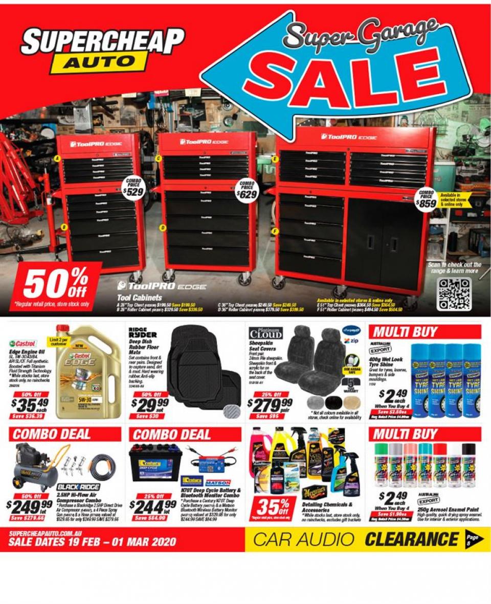 Supercheap Auto Catalogue