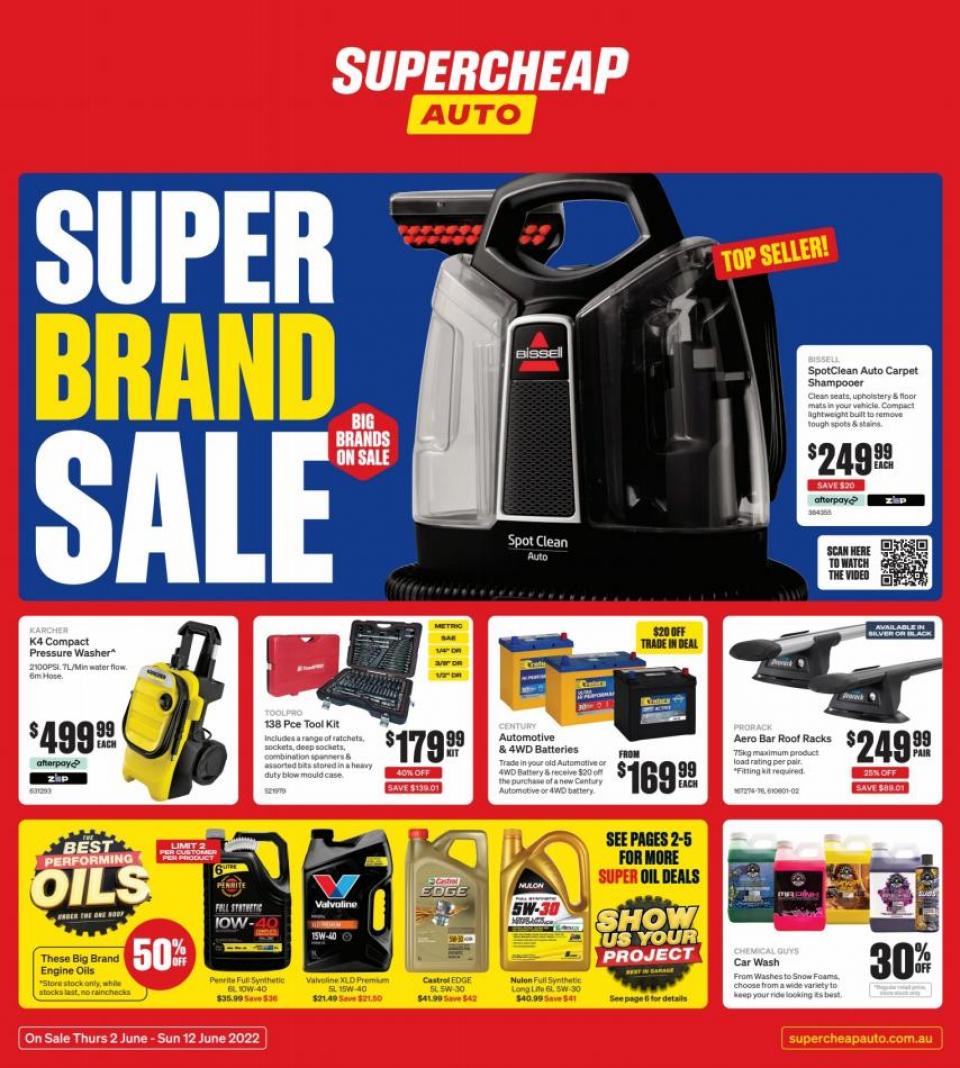 Supercheap Auto Catalogue