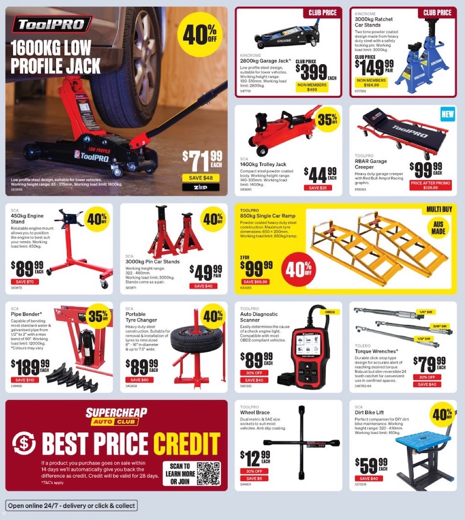 Supercheap Auto Catalogue