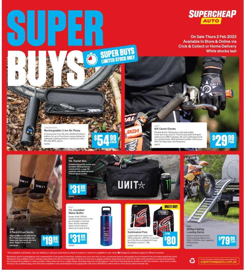 Supercheap Auto Catalogue