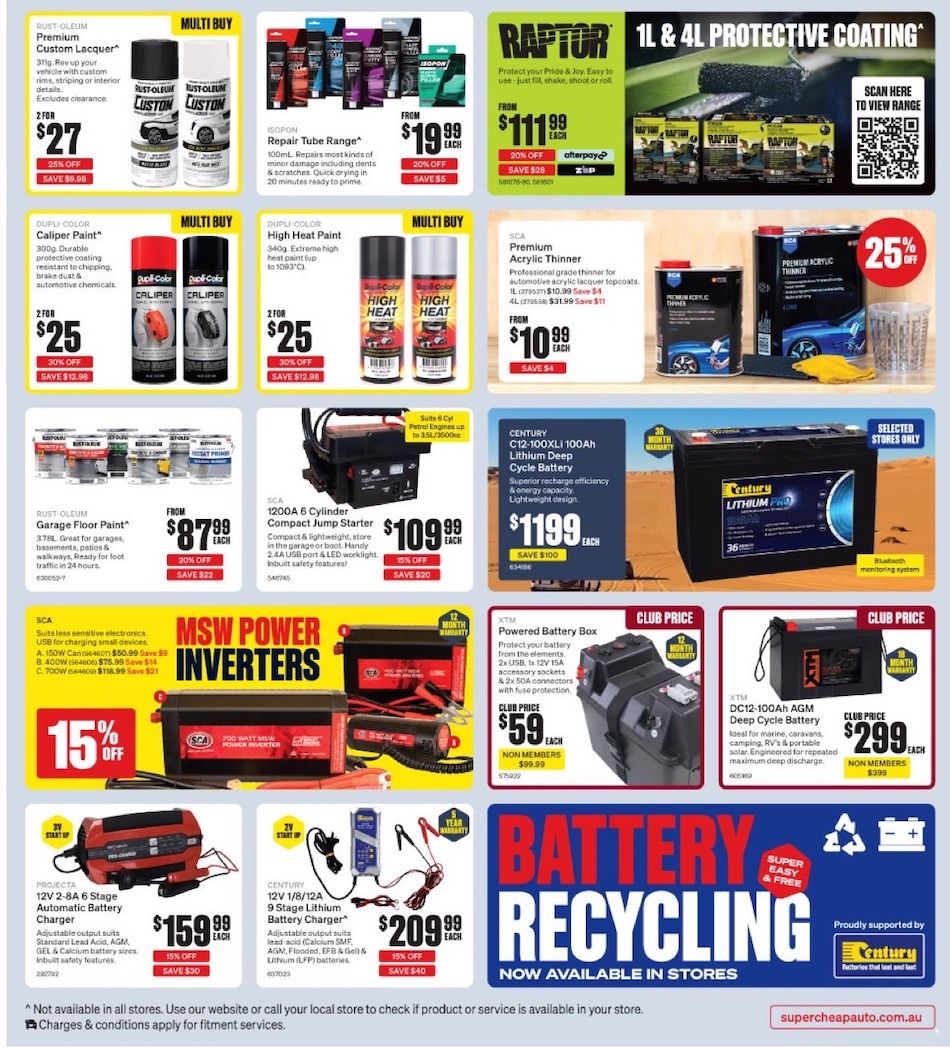 Supercheap Auto Catalogue