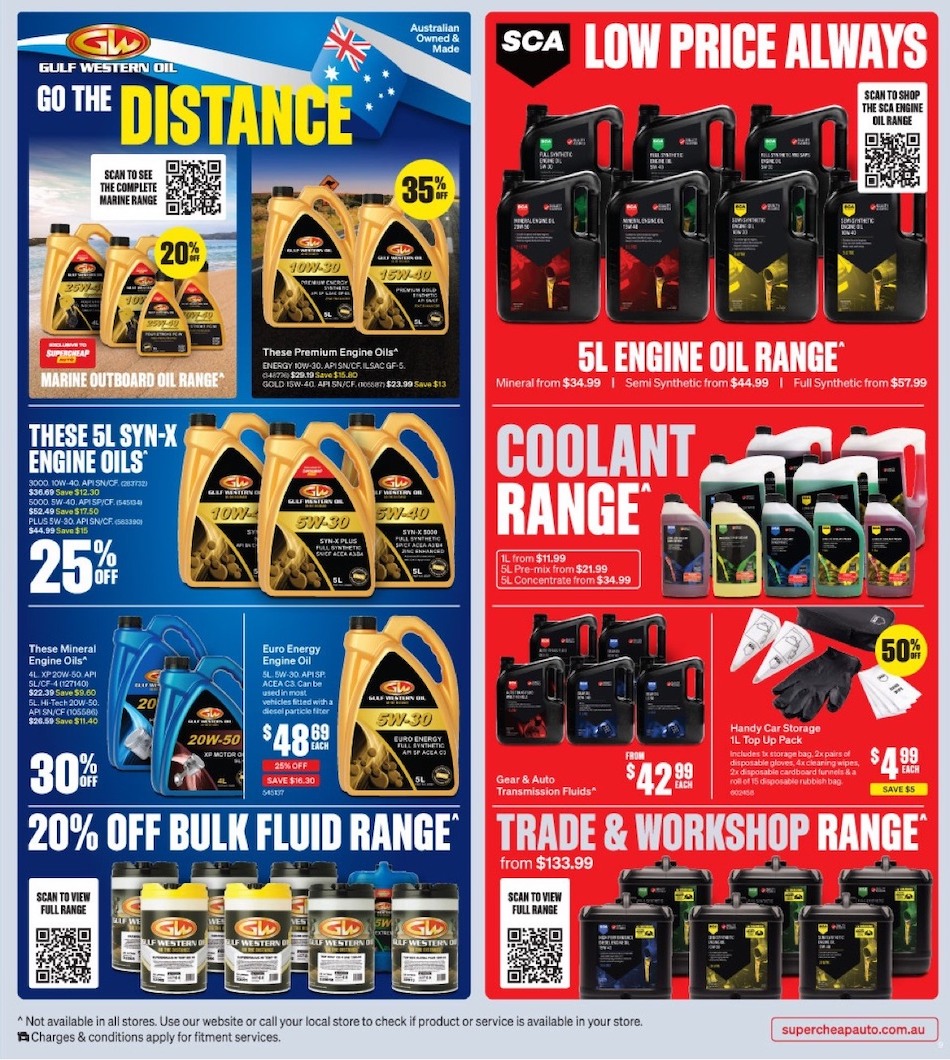 Supercheap Auto Catalogue