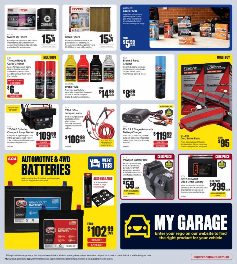 Supercheap Auto Catalogue