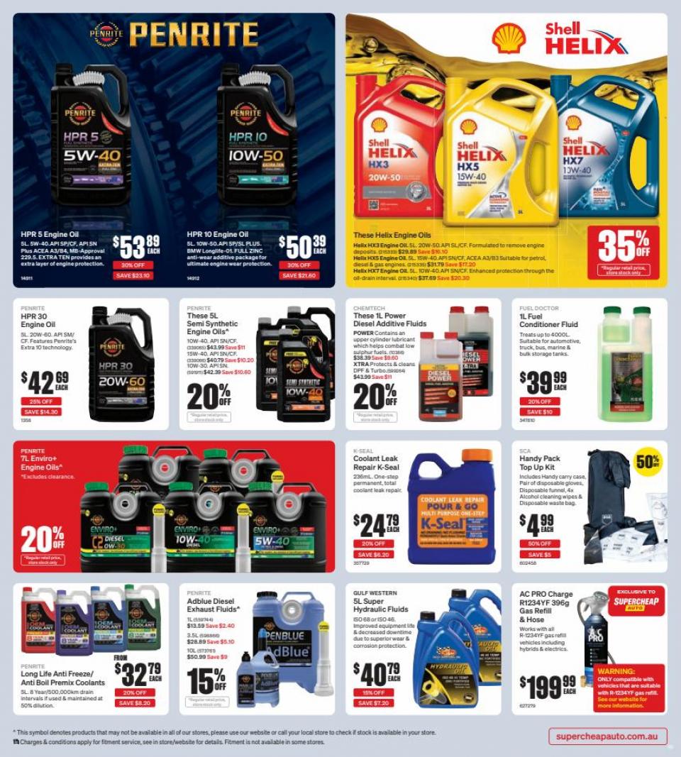 Supercheap Auto Catalogue