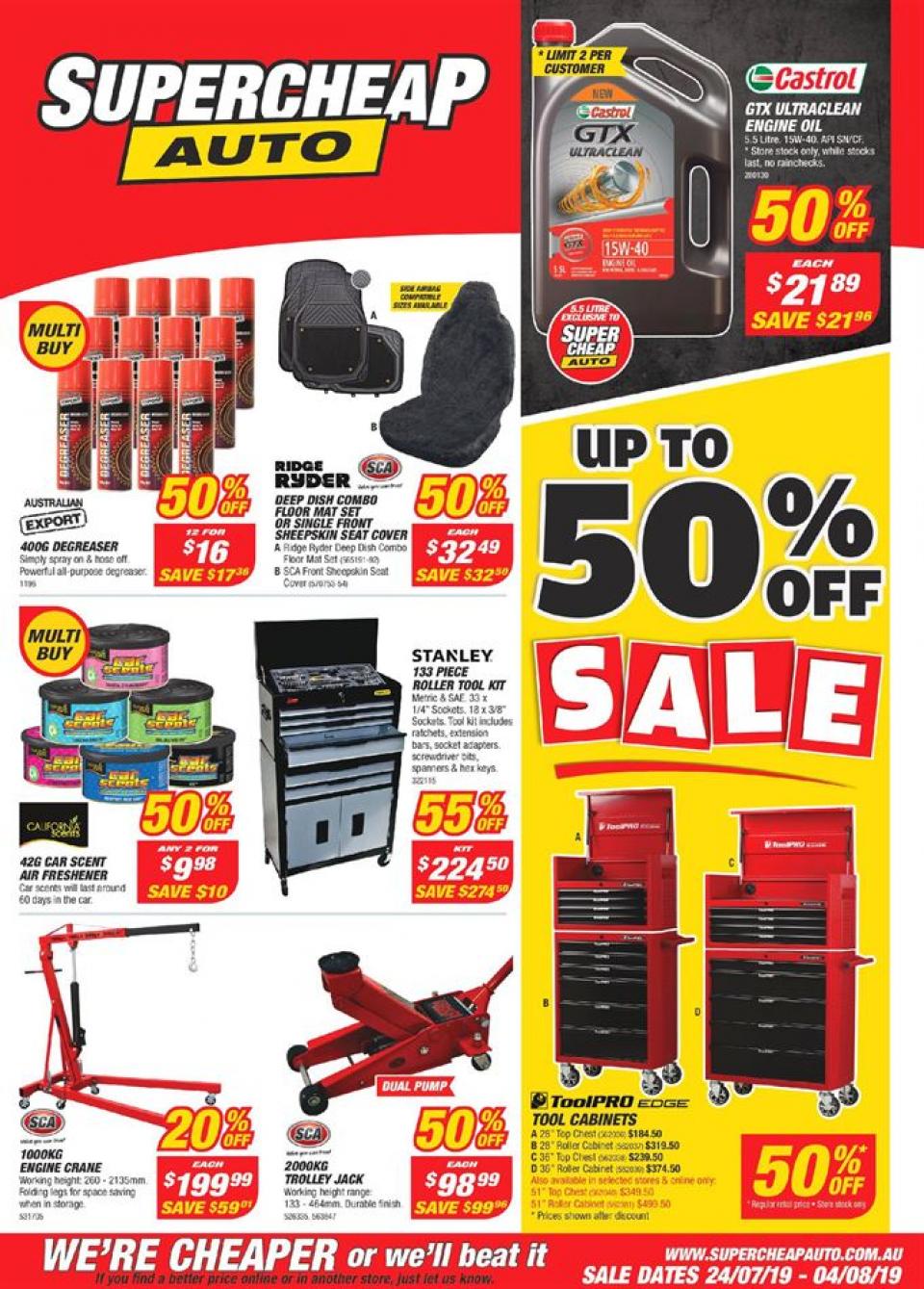 Supercheap Auto Catalogue