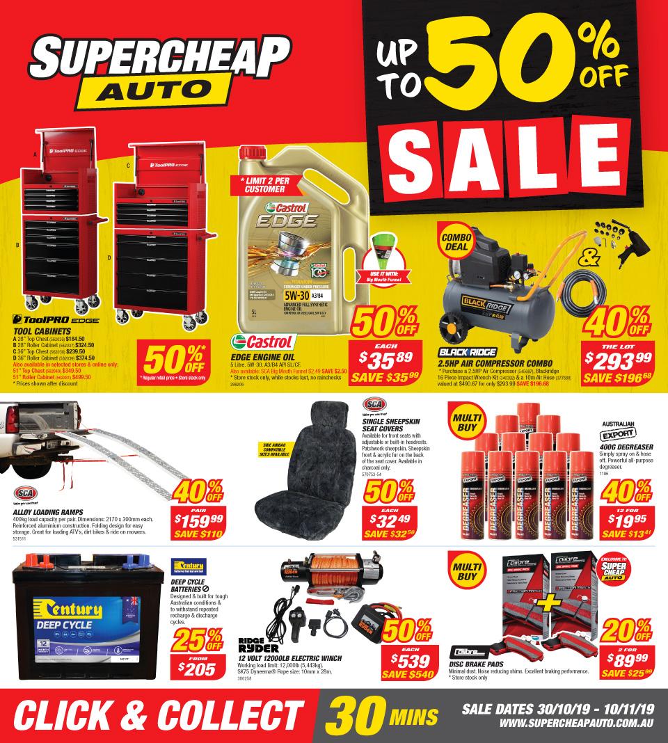 Supercheap Auto Catalogue