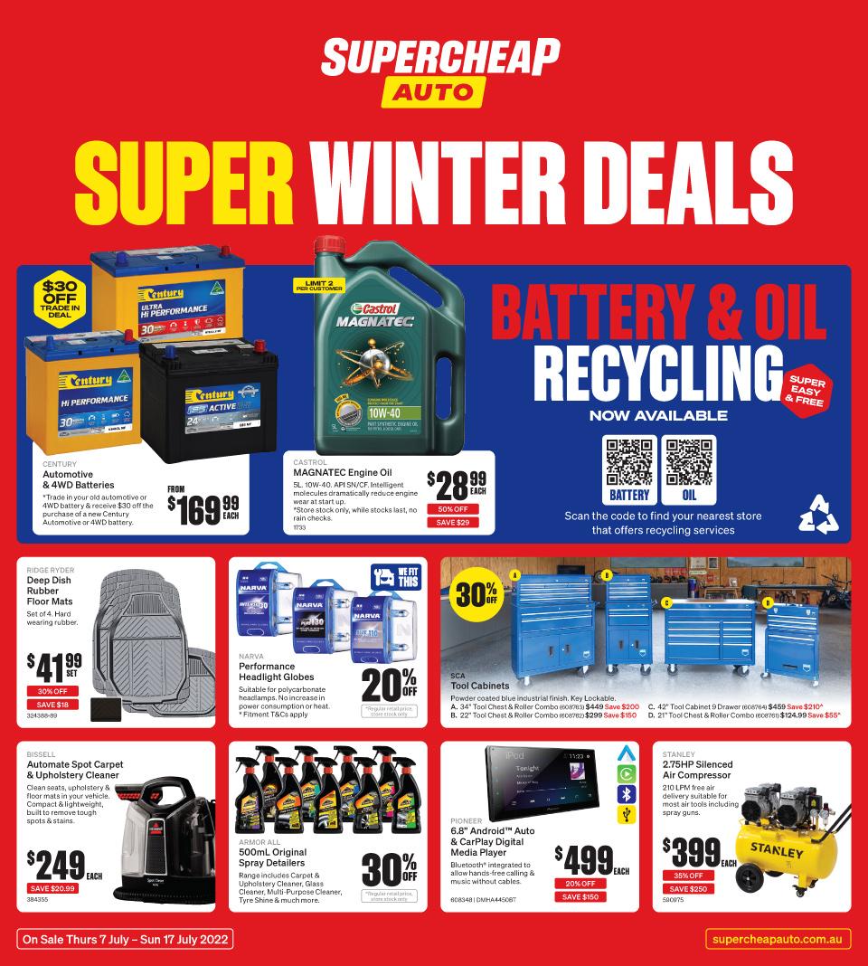 Supercheap Auto Catalogue
