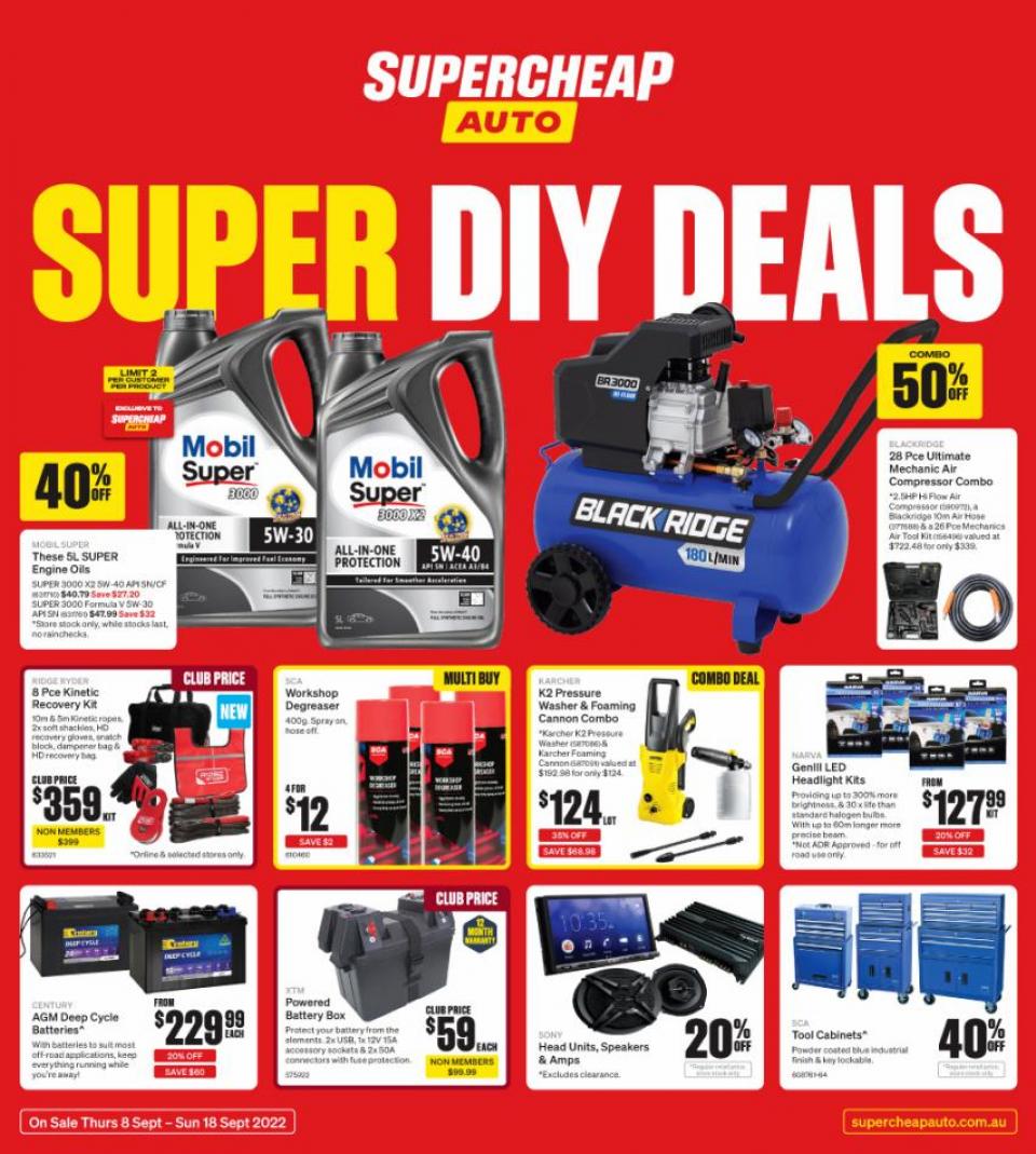 Supercheap Auto Catalogue