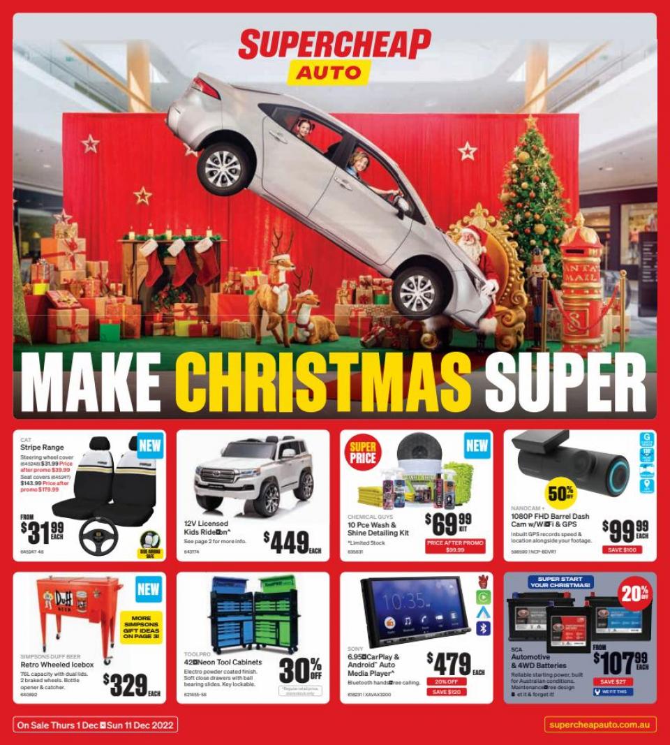 Supercheap Auto Catalogue