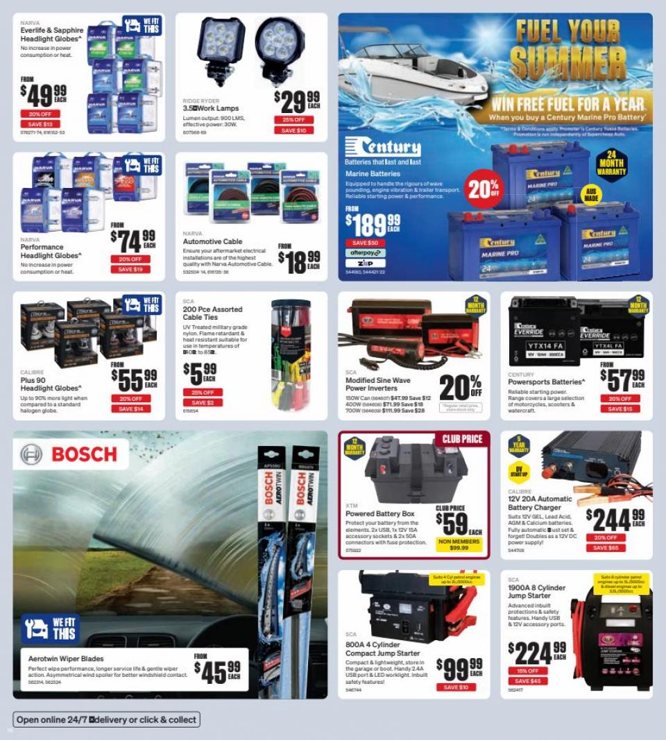 Supercheap Auto Catalogue