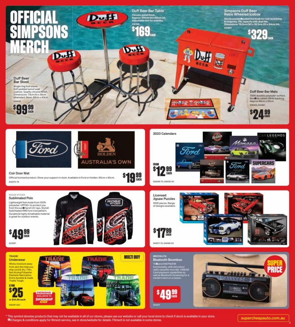 Supercheap Auto Catalogue