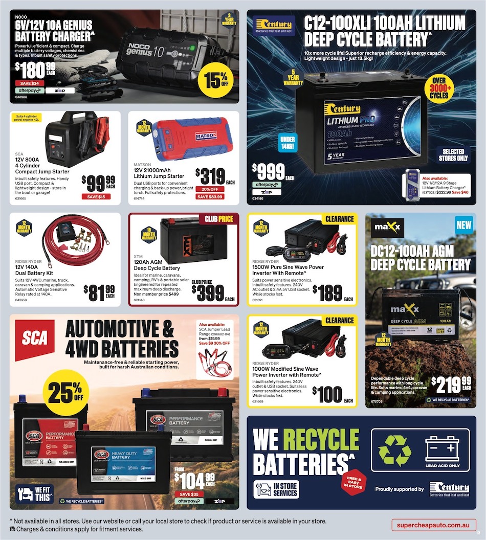 Supercheap Auto Catalogue
