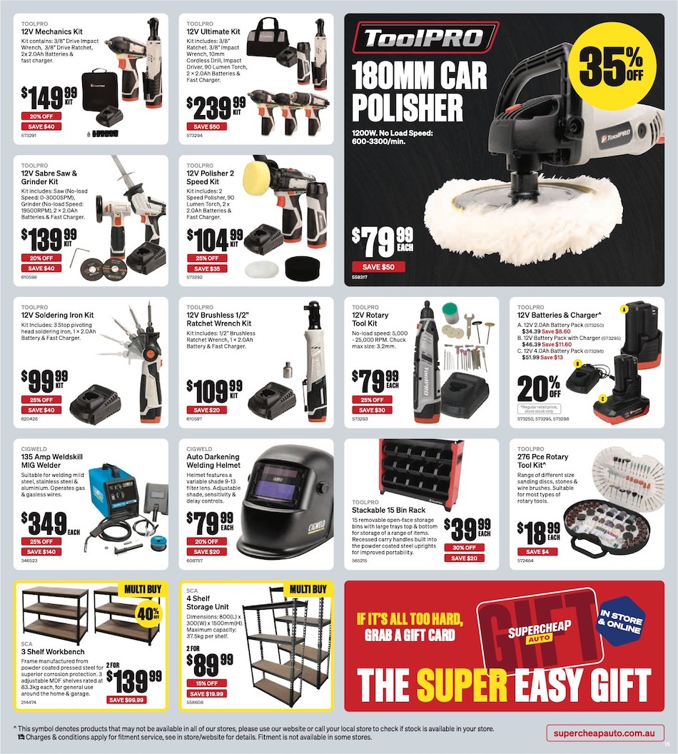 Supercheap Auto Catalogue