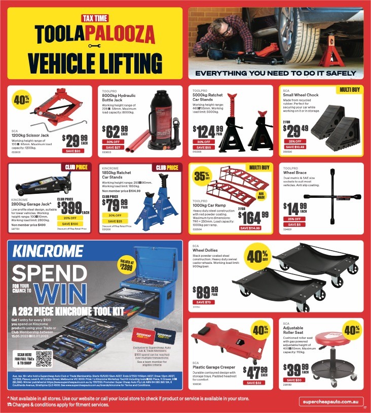 Supercheap Auto Catalogue