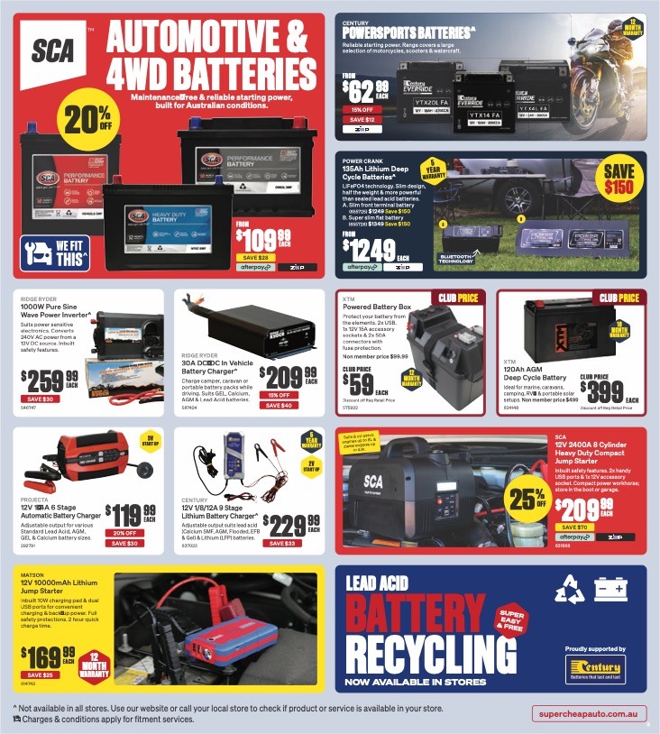 Supercheap Auto Catalogue