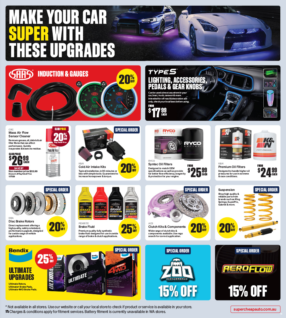 Supercheap Auto Catalogue