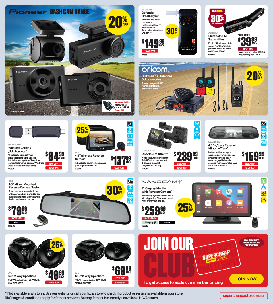 Supercheap Auto Catalogue