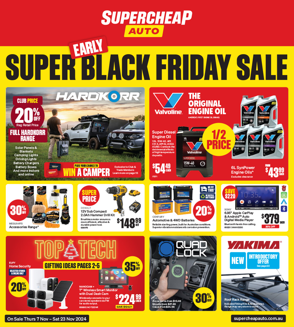 Supercheap Auto Catalogue