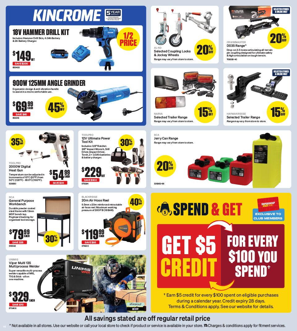 Supercheap Auto Catalogue