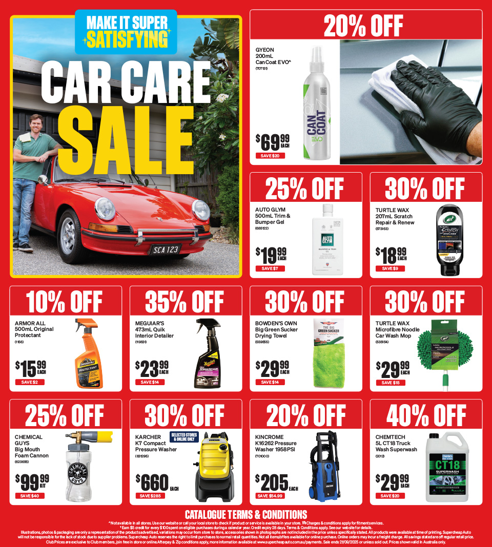 Supercheap Auto Catalogue