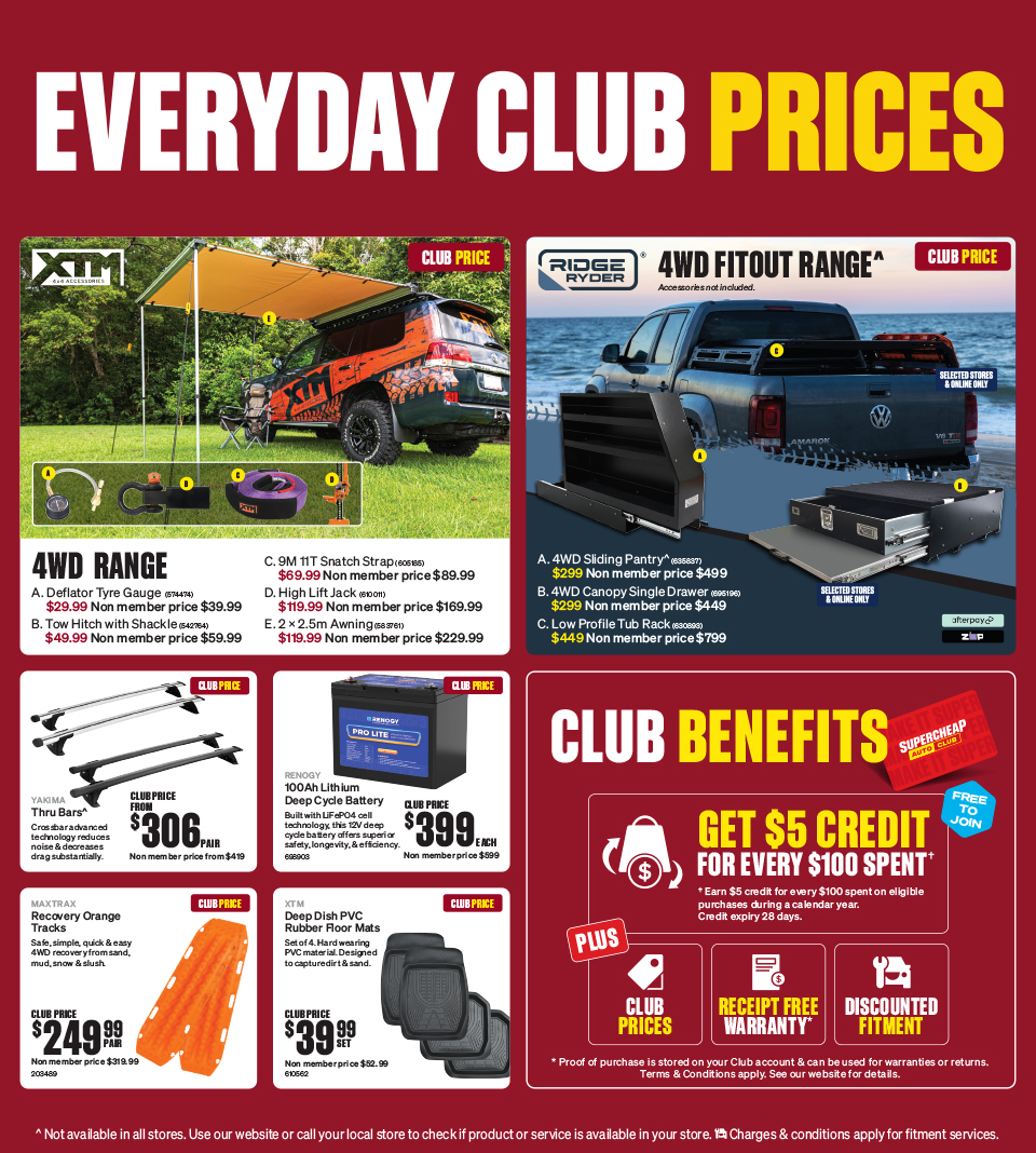 Supercheap Auto Catalogue