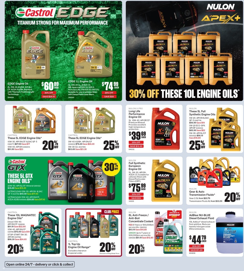 Supercheap Auto Catalogue