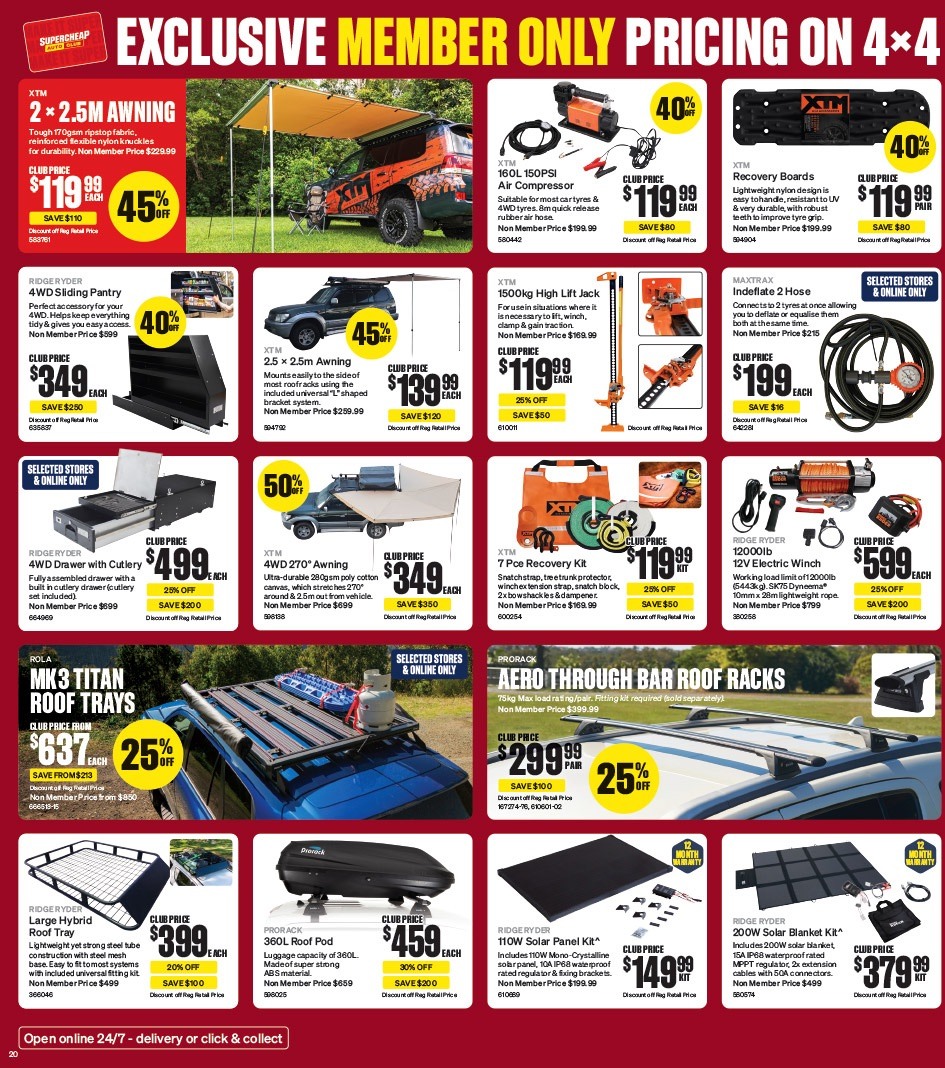 Supercheap Auto Catalogue