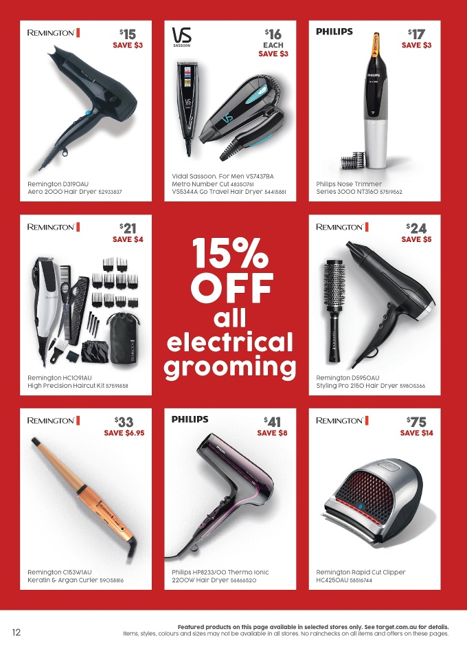 Target Catalogue