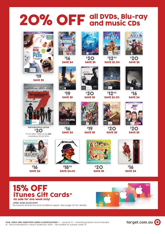 Target Catalogue