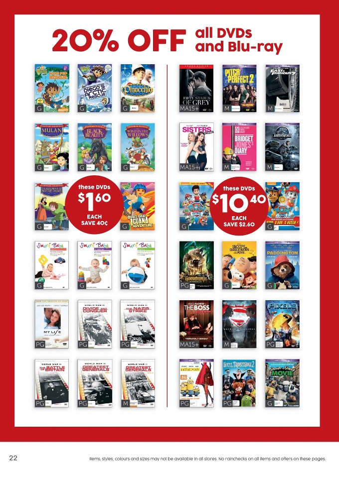 Target Catalogue