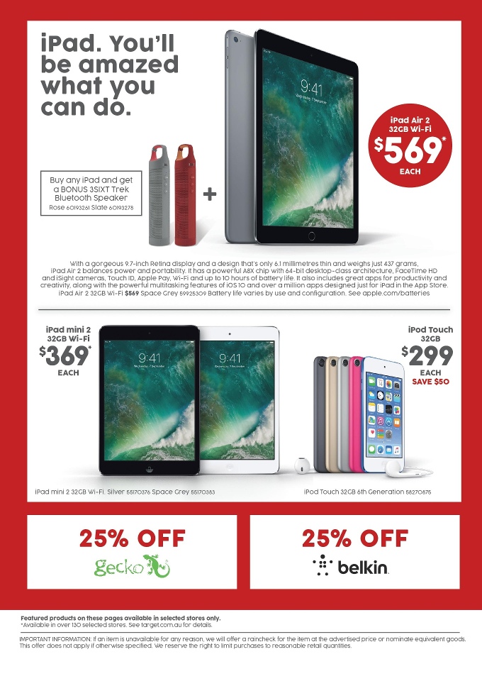 Target Catalogue