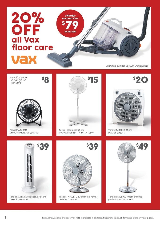 Target Catalogue