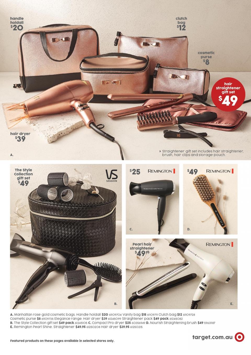 Target Catalogue