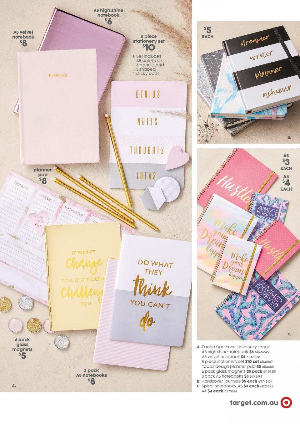 Target Catalogue