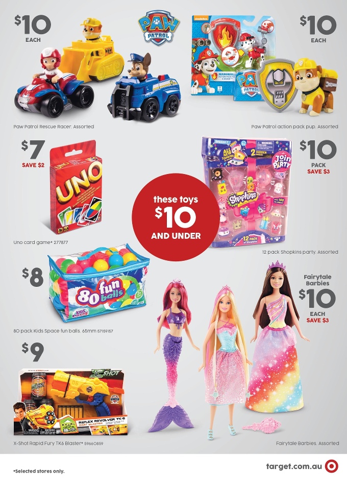 Target Catalogue